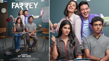 Farrey: Alizeh Agnihotri Shares First Poster of Her Debut Film Co-Starring Sahil Mehta, Prasanna Bisht, Zeyn Shaw (View Pic)