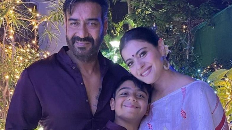 Ajay Devgn and Kajol Wish Son Yug On His 13th Birthday With Heartwarming Posts on Insta (View Pics)