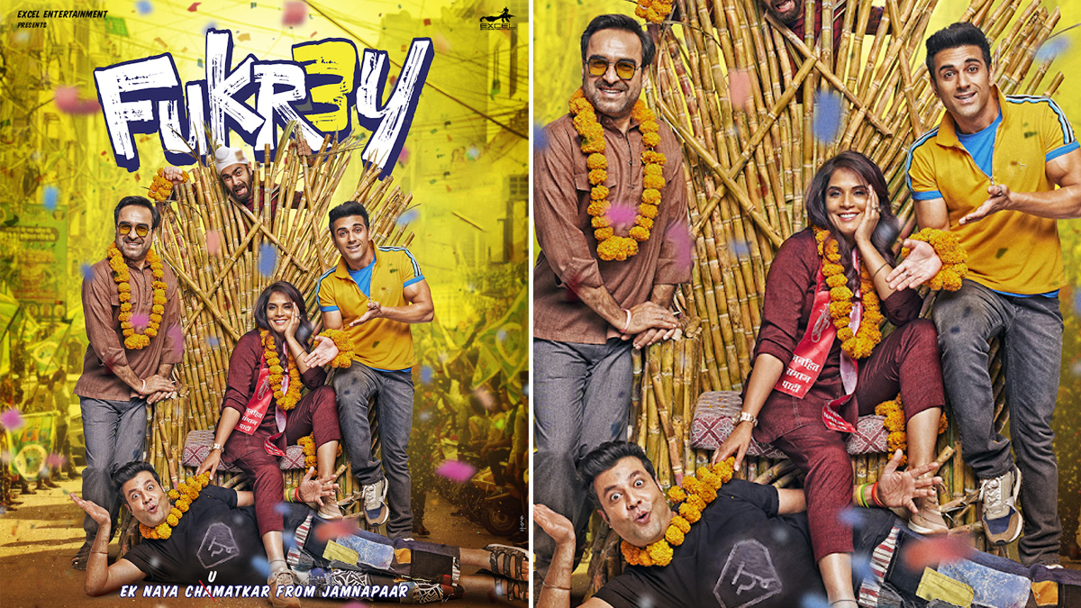 Fukrey 3 Full Movie Leaked on Tamilrockers Telegram Channels for