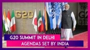 G20 Summit In Delhi: Green Development, Healthcare, Technological Transformation & Other Agendas Set By India