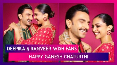 Deepika Padukone And Ranveer Singh Share Lovely Pictures As They Wish Fans Happy Ganesh Chaturthi