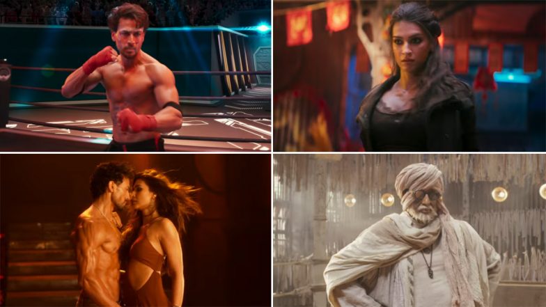 Ganapath – A Hero Is Born Teaser: Tiger Shroff, Kriti Sanon and Amitabh Bachchan’s Futuristic Film Is Loaded With Action and Thrills (Watch Video)