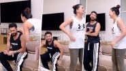 Zaid Darbar&rsquo;s Dance Moves and Cute Expressions to &lsquo;Jhalla Wallah&rsquo; Song Leaves Gauahar Khan Blushing (Watch Video)