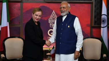 PM Narendra Modi Birthday: Prime Minister Thanks Italian Counterpart Georgia Meloni for Heartfelt Birthday Wishes