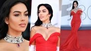 Georgina Rodr&iacute;guez's 80th Venice Film Festival Look in Sexy Vetements Gown and Pasquale Bruni Jewels: A Fashion Spectacle