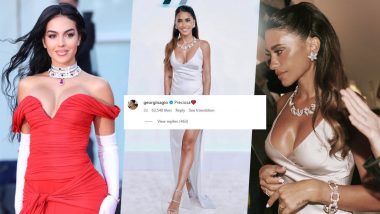 Georgina Rodriguez Finds Antonela Roccuzzo 'Beautiful' As Lionel Messi's Wife Dazzles in Silk Dress at Tiffany's Diamonds and Wonders Event in Mexico City (View Pics)