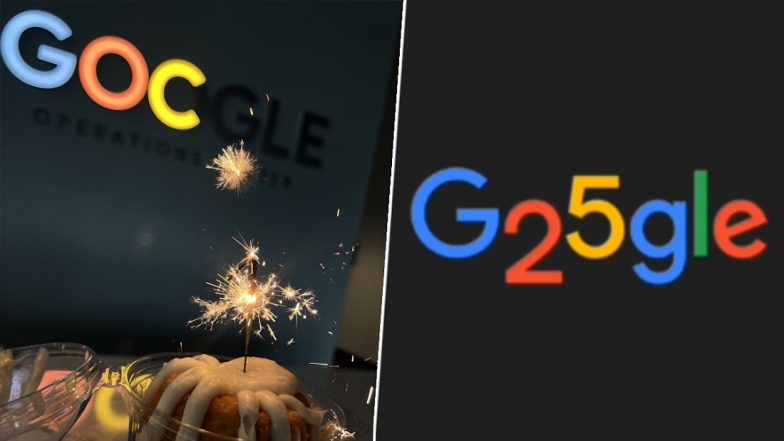 Happy Birthday Google! Netizens Celebrate Google's 25th Birthday Posting Fun Tweets With Wishes, Images and Messages