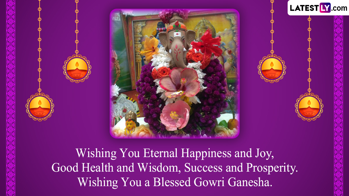 Gowri Ganesha 2023 Festival Wishes And Gowri Habba Images Whatsapp