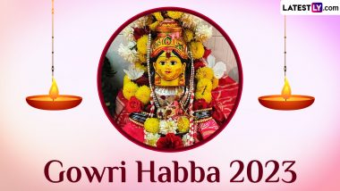 Gowri Habba 2023 Date: Know Puja Vidhi, Shubh Muhurat and Significance of the Festival Celebrated in South India