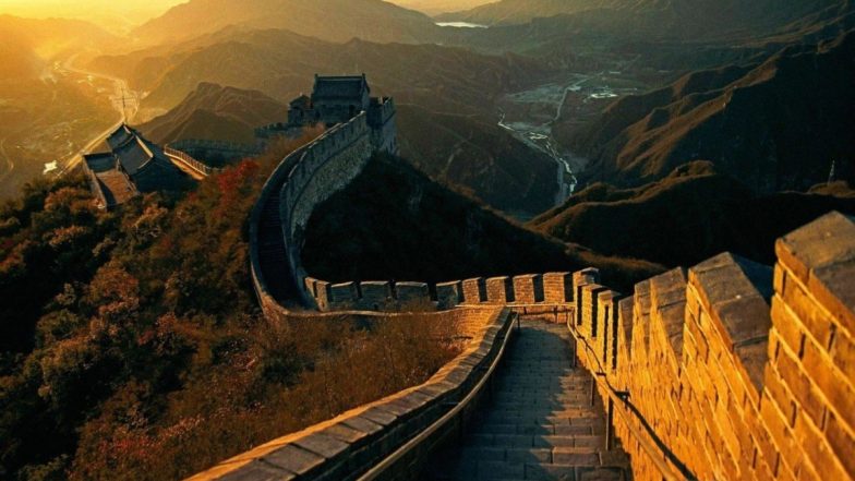 Great Wall of China Damaged by Two Using Excavator in Shanxi Province in Attempt to Create Shortcut; Arrested