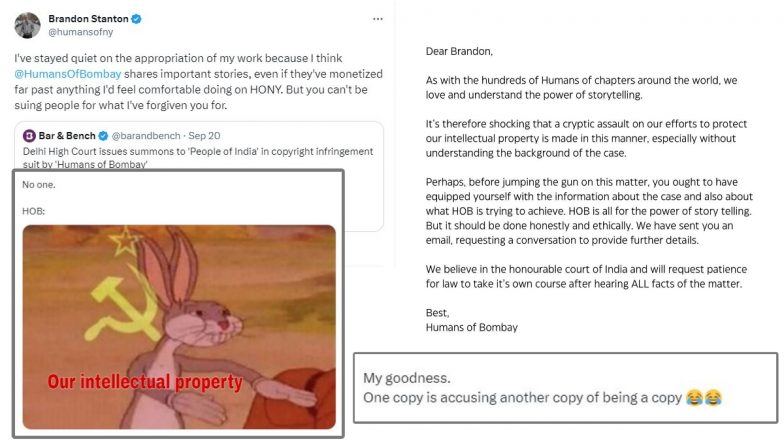 Humans of Bombay Gets Brutally Trolled for Its Reply to Brandon Stanton, Humans of New York Founder Amid Row With People of India in Copyright Infringement Case!