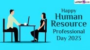Human Resource Professional Day 2023 Images & HD Wallpapers for Free Download Online: Wish Happy HR Professional Day With WhatsApp Messages and Greetings