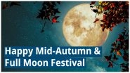 Mid Autumn Festival 2023 Greetings: HD Images and Wallpapers To Share on the Moon Festival