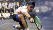 India vs Qatar Squash Live Streaming Online: Get IND vs QAT TV Channel Free Live Telecast Details of Asian Games 2023 Men&rsquo;s Squash Match in Hangzhou