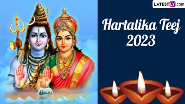 Hartalika Teej 2023 Date, Shubh Muhurat & Significance: Fasting, Prayers, Legends, and Rituals, Know More About the Celebration of Love & Devotion