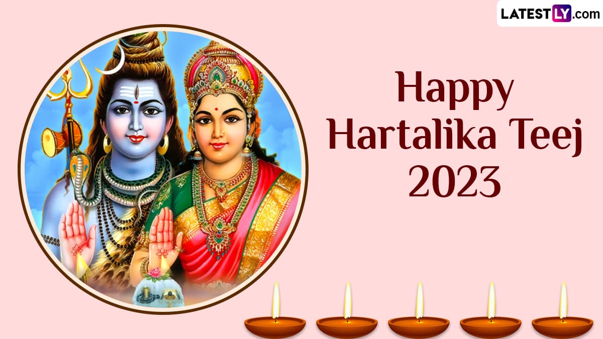 Happy Hartalika Teej 2023 Wallpapers And Wishes Whatsapp Status Images Sms And Greetings For