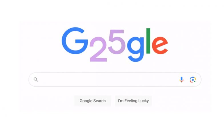 Google Birthday 2023: Technology Giant Turns 25, Celebrates Day With Doodle Down Memory Lane