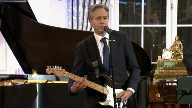 Antony Blinken Plays Guitar and Sings At US Global Music Diplomacy ...