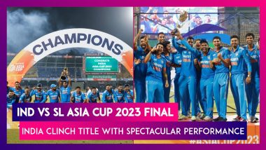 IND vs SL Asia Cup 2023 Final: India Win Title With Dominating Ten-Wicket Victory