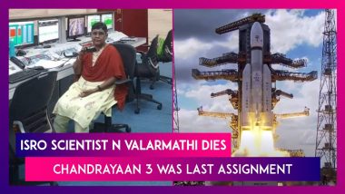 ISRO Scientist N Valarmathi Passes Away; Chandrayaan 3 Launch Mission Was Her Last Assignment