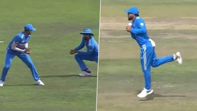 ‘There is No Rain Still There Are So Many Drops’ Fans React After Shreyas Iyer, Virat Kohli and Ishan Kishan Drop Easy Catches During IND vs NEP Asia Cup 2023 Match