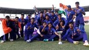 India Squad for ACC Men&rsquo;s U19 Asia Cup 2023 Announced by BCCI