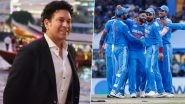 Sachin Tendulkar Congratulates Team India On Their Asia Cup 2023 Title Victory, Lauds Mohammed Siraj For His Performance (See Post)