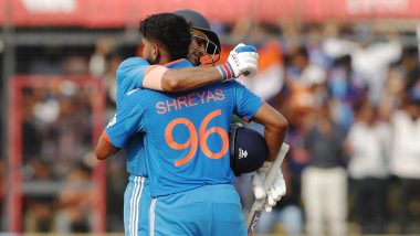 India Display All-Round Performance to Beat Australia by 99 Runs Via DLS Method in 2nd ODI, Win Series