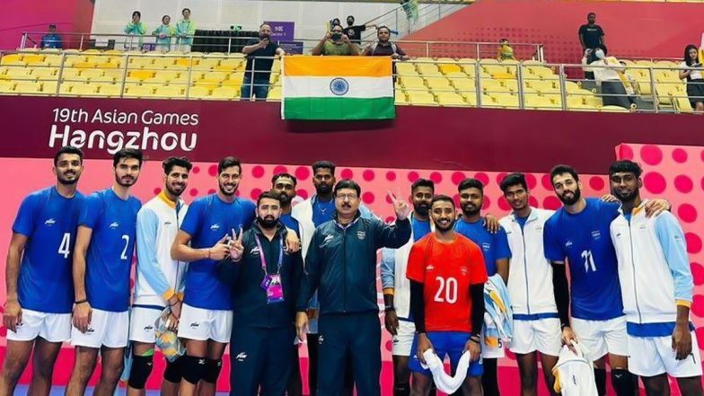 India vs Pakistan Volleyball Live Streaming Online: Get IND vs PAK TV Channel Free Live Telecast Details of Asian Games 2023 Men’s Volleyball Match in Hangzhou