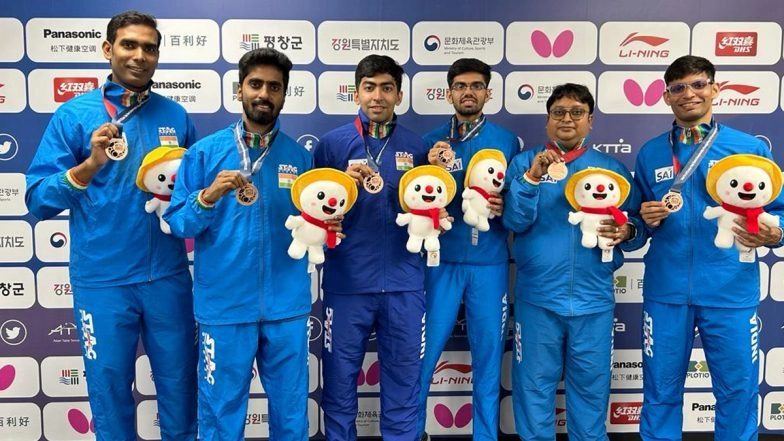 Indian Men’s Team Secures Bronze Medal at Asian Table Tennis Championships 2023