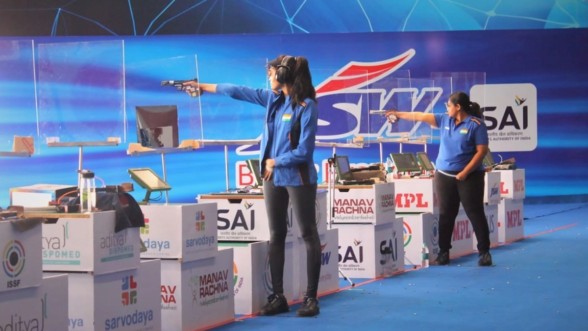 Sports News Asian Games 2023 Indian Shooting Squad Excited and Confident as They Depart for