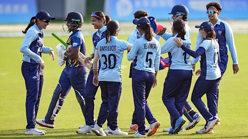 'Well Played Girls!' Fans Rejoice As Indian Women's Cricket Team Wins Asian Games 2023 Gold Medal With Victory Over Sri Lanka in Final