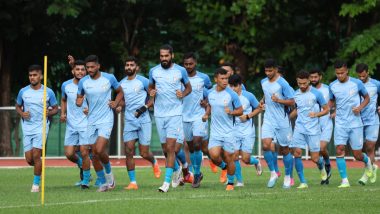 India vs Iraq Football Live Streaming Online: Get IND vs IRQ TV Channel Live Telecast Details of King’s Cup 2023 Semifinal Match