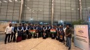 Indian Men&rsquo;s Cricket Team Leaves for Hangzhou From Mumbai To Compete at Asian Games 2023 (See Pics)