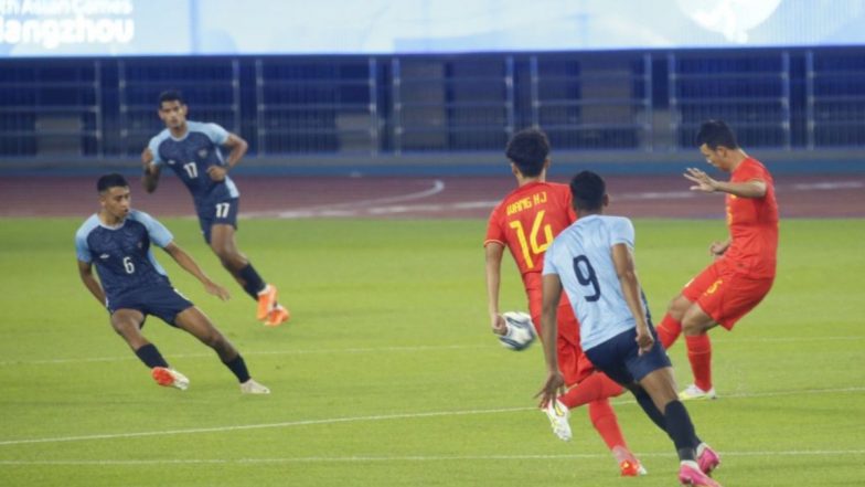 India vs Bangladesh Football Live Streaming Online: Get IND vs BAN TV Channel Free Live Telecast Details of Asian Games 2023 Men's Football Match in Hangzhou