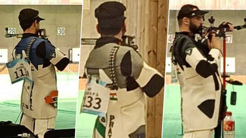 Aishwary Pratap Singh Tomar, Swapnil Kusale and Akhil Sheoran Win Gold Medal in Men’s 50m Rifle 3P Team Event at Asian Games 2023 With World Record Score