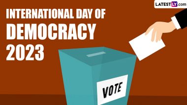 International Day of Democracy 2023 Quotes & HD Images: Celebrate the Spirit of Democracy by Sharing These Thoughtful Sayings and Messages