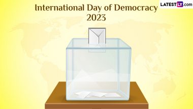 International Day of Democracy 2023 Date, History and Significance: All You Need To Know About the Day That Promotes and Upholds the Principles of Democracy