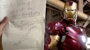 Kid Writes a &lsquo;Threatening&rsquo; Mail to Dad For Watching Ironman, Cute Picture Goes Viral