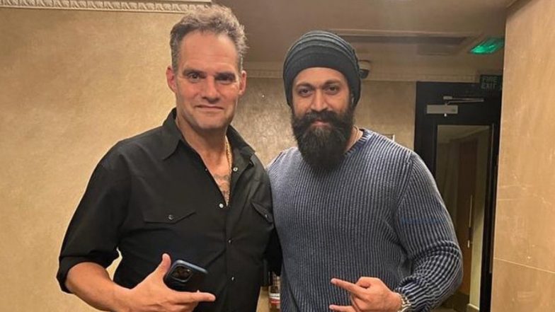 Yash Meets JJ Perry in London! KGF Star’s Pic With John Wick Fame Action Director Goes Viral on Social Media