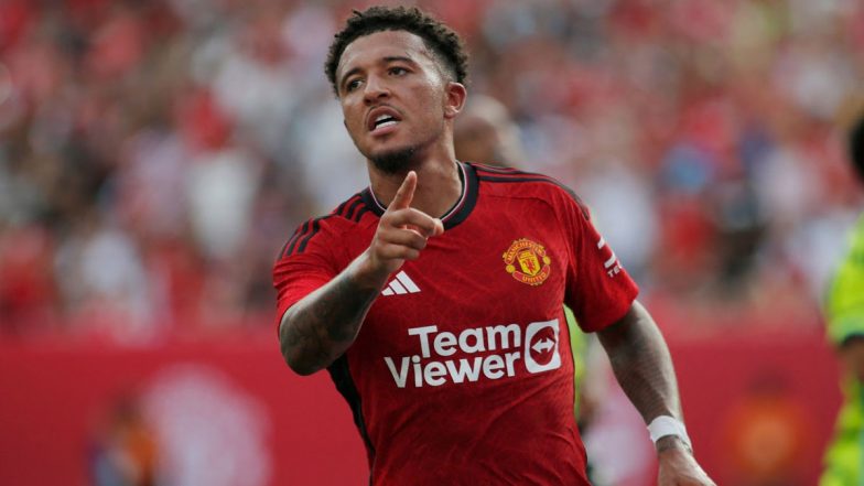 Jadon Sancho Labels Himself ‘Scapegoat’ in Response to Manchester United Manager Erik ten Hag’s Remarks After Premier League 2023-24 Loss to Arsenal