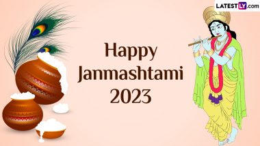 Krishna Janmashtami 2023 Wishes: WhatsApp Messages, SMS, Images and HD Wallpapers To Share With Family and Friends on Gokulashtami