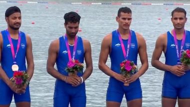Indian Rowers Claim Bronze Medals in Coxless Four and Men’s Quadruple Sculls at Asian Games 2023