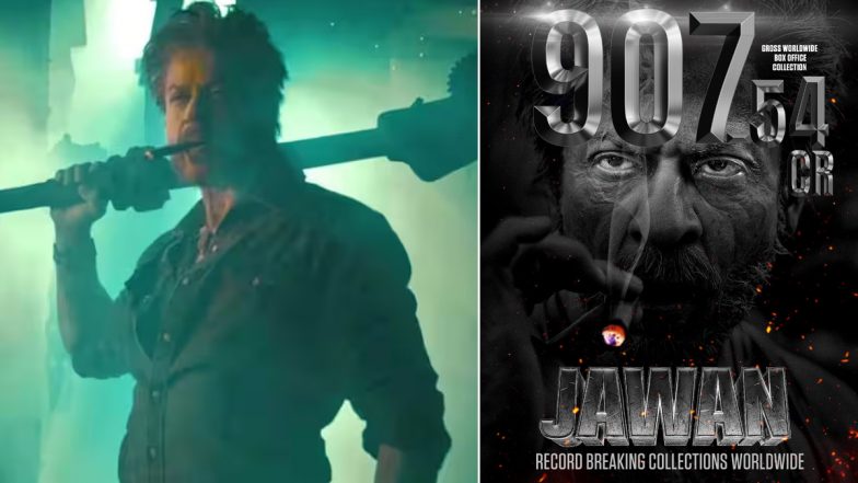 Jawan Box Office Collection Day 13: Shah Rukh Khan, Nayanthara and Vijay Sethupathi's Film Surpasses Rs 900 Crore Mark Globally