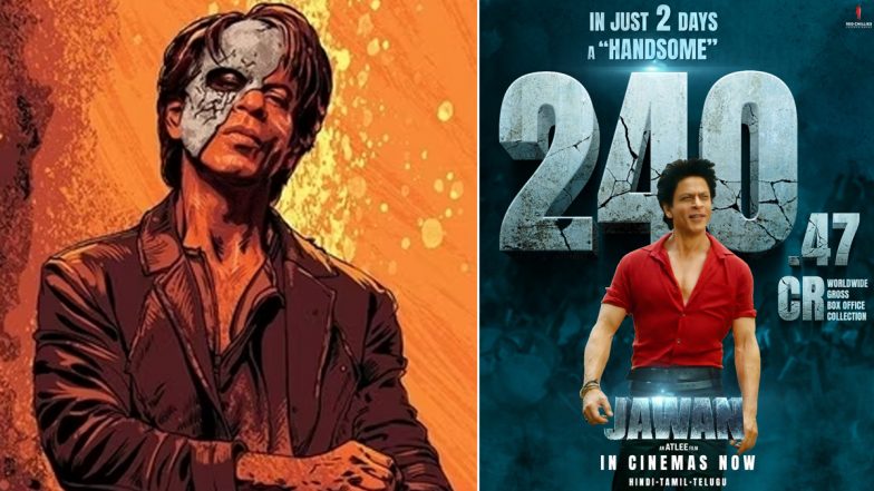 Jawan Box Office Collection Day 2: Shah Rukh Khan and Atlee's Film Earns Rs 240.47 Crore Globally!