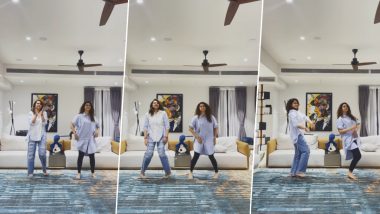 Jawan Fever! Keerthy Suresh and Atlee's Wife Priya Groove to Shah Rukh Khan's Song 'Chaleya' (Watch Video)