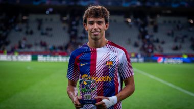 Barcelona 5–0 Royal Antwerp FC, UEFA Champions League 2023–24: Joao Felix Scores Twice As Catalan Giants Begin Campaign on a High