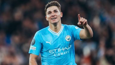 Manchester City 3–1 Red Star Belgrade, UEFA Champions League 2023–24: Julian Alvarez Brace Scripts Comeback Victory for Defending Champions