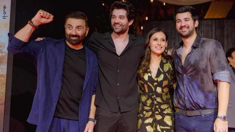 Gadar 2: Karan Deol Shares Pictures with Family and Celebs from Sunny Deol's Movie Success Party!