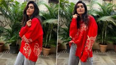 Karishma Tanna's Casual Red Shirt and Denim Look Can Be the Inspiration For Your Next Outing! (View Pics)